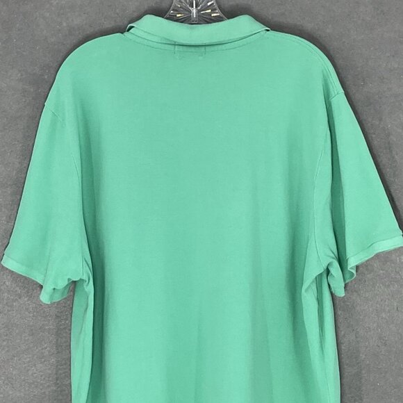 Polo Ralph Lauren Shirt Men 2XL Mint Green Slim Fit Short Sleeve Pony Preppy - Picture 6 of 12